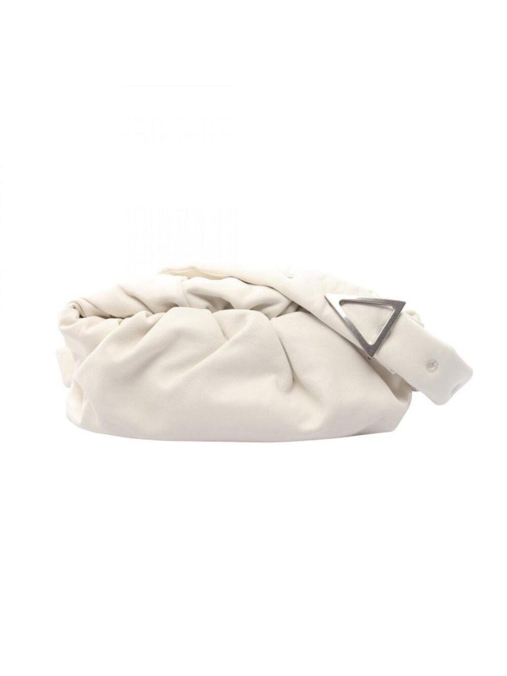 Bottega Veneta Waist Bag the Body Pouch White Leather